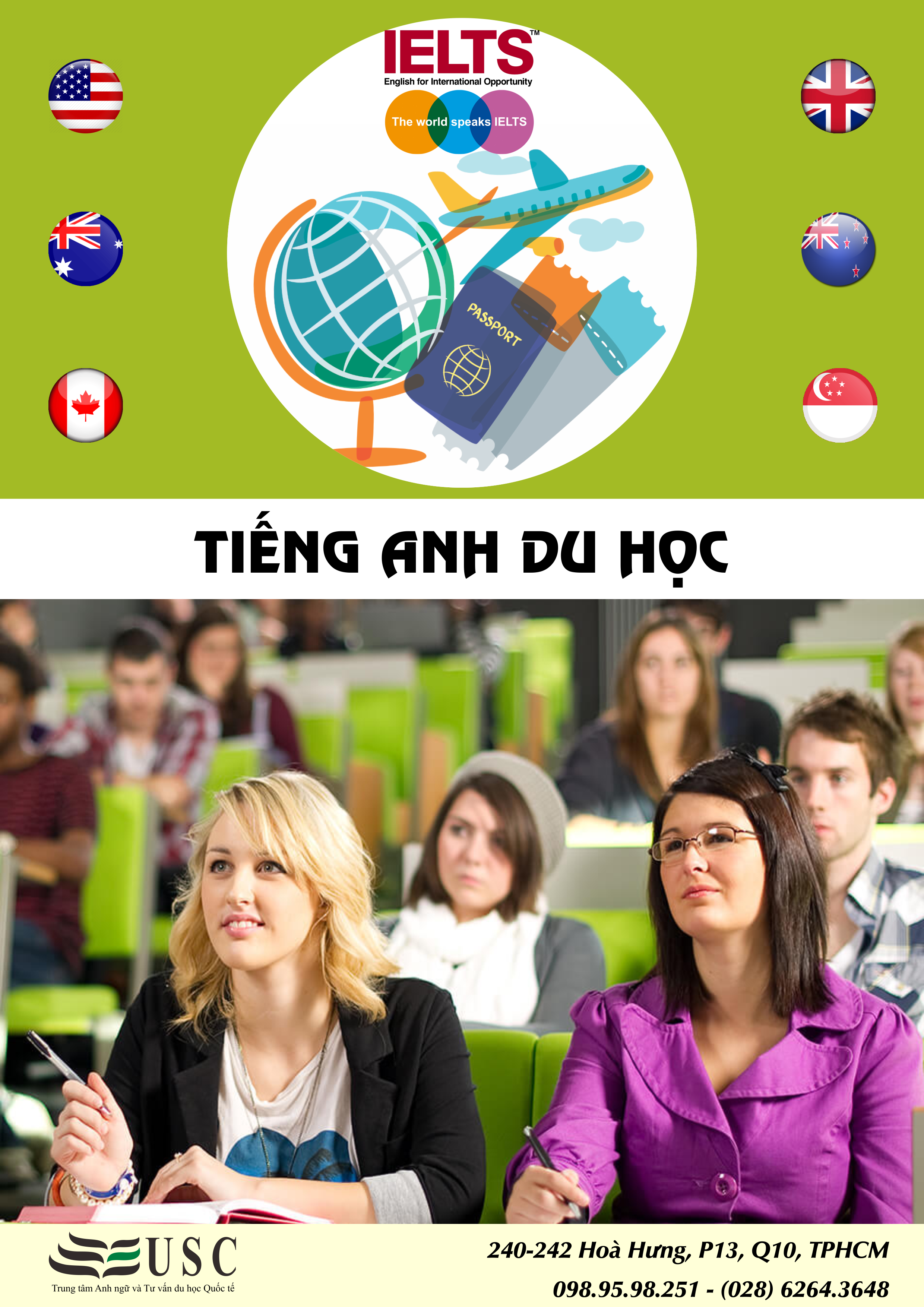 TIẾNG ANH DU HỌC "HỌC CÁCH NHANH NHẸN CỦA NGƯỜI NƯỚC NGOÀI."