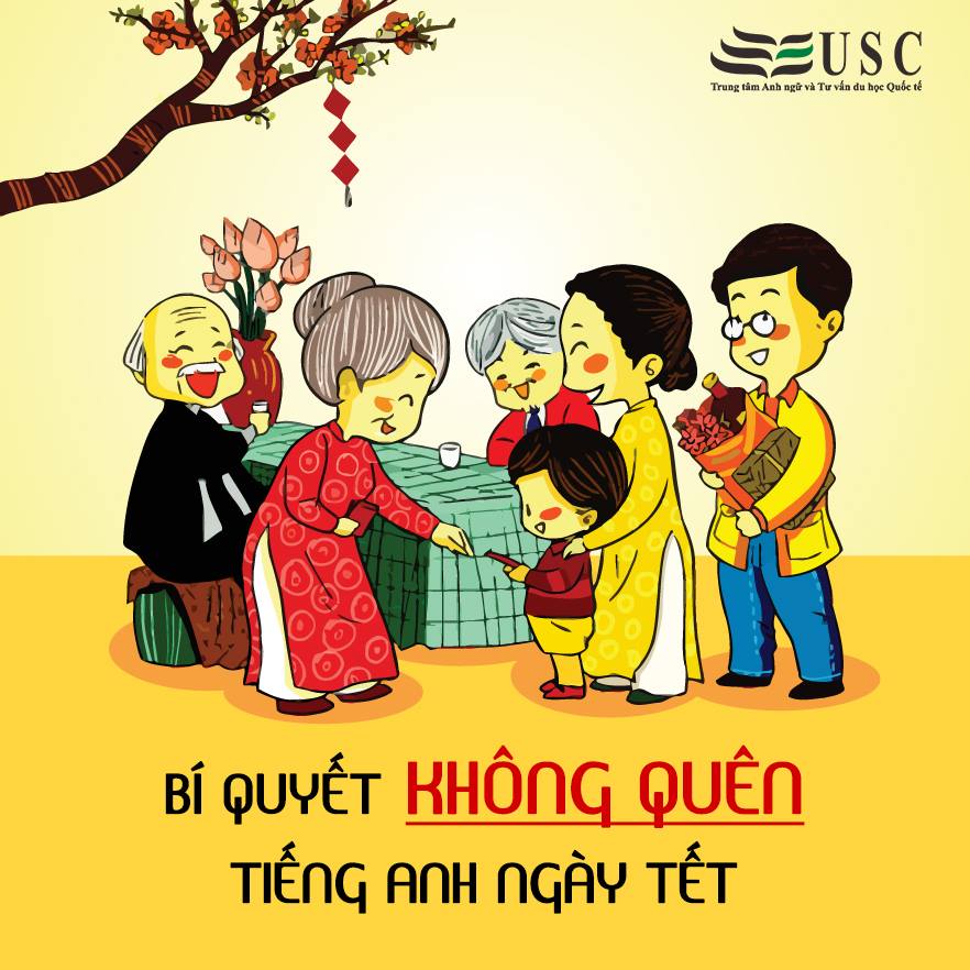 BÍ QUYẾT KHÔNG QUÊN TIẾNG ANH NGÀY TẾT