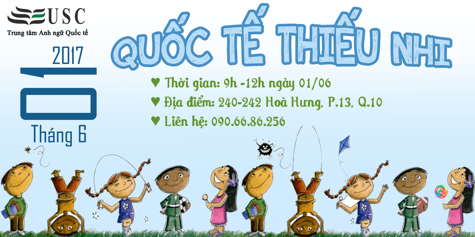 QUỐC TẾ THIẾU NHI SÔI ĐỘNG TẠI USC