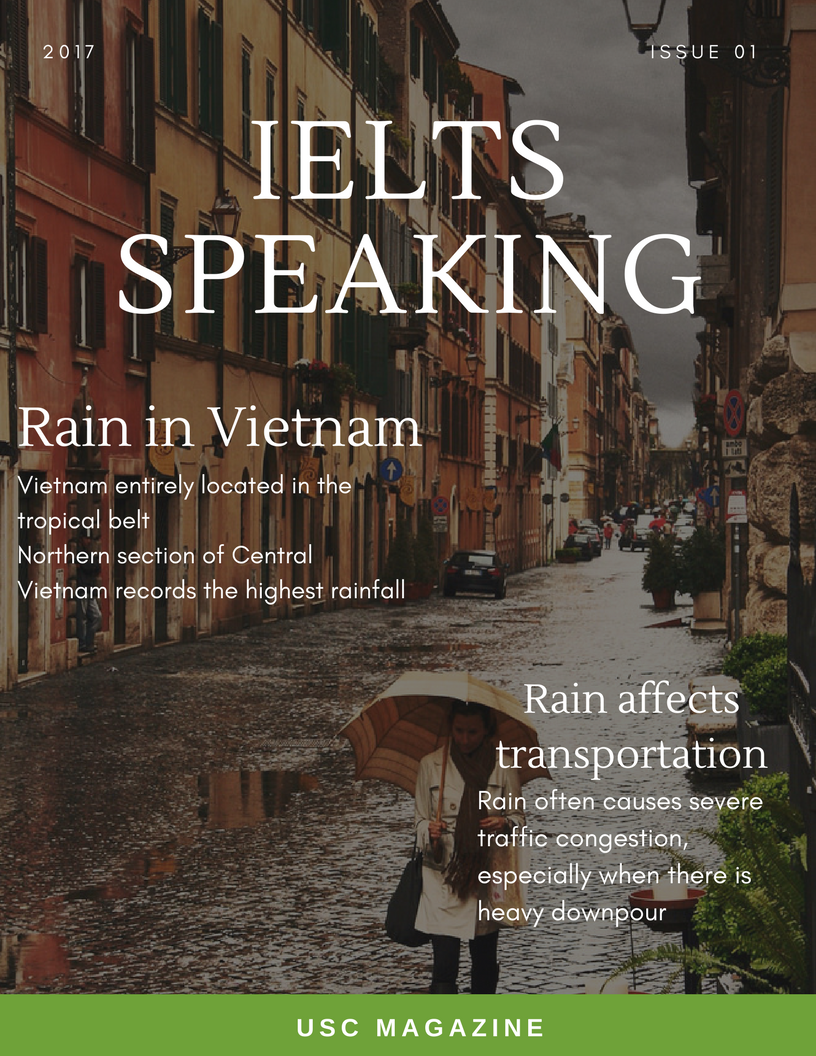 [SPEAKING] - RAIN IN VIETNAM
