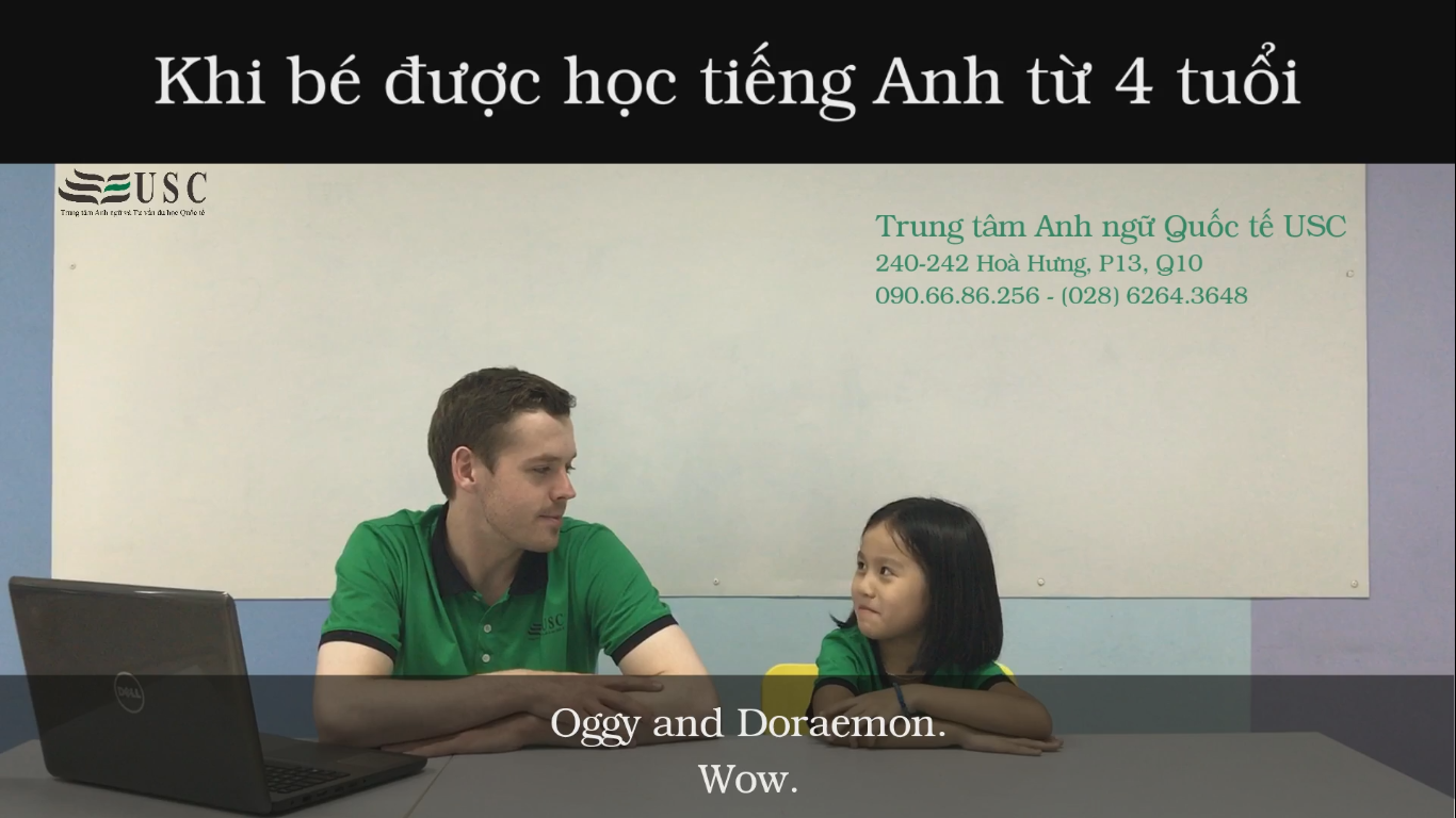 Khi bé được học tiếng Anh từ 4 tuổi