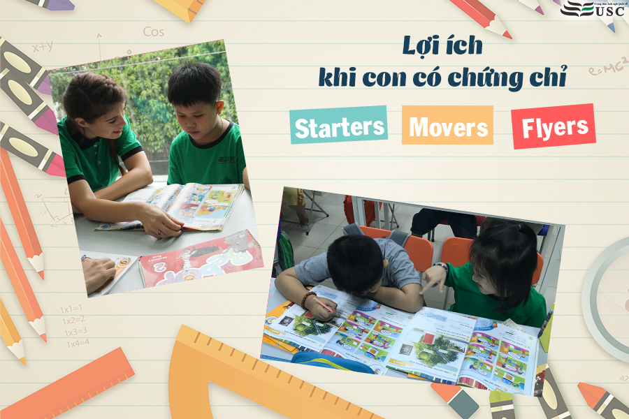 LỢI ÍCH KHI CON CÓ CHỨNG CHỈ CAMBRIDGE STARTERS, MOVERS & FLYERS