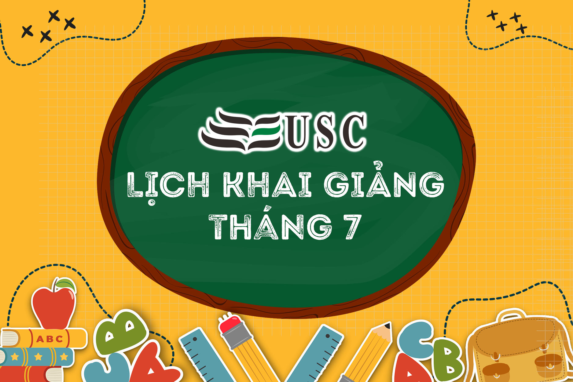 LỊCH KHAI GIẢNG KHÓA HỌC TIẾNG ANH THÁNG 7/2021