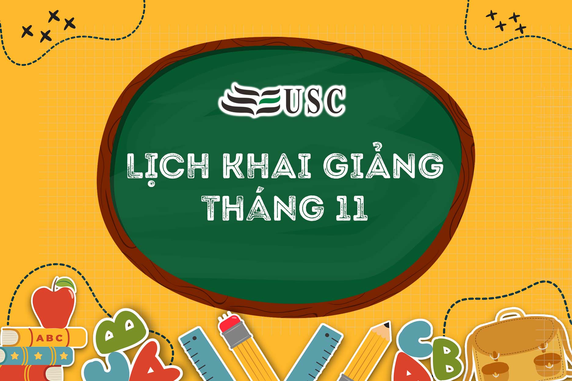 LỊCH KHAI GIẢNG KHÓA HỌC TIẾNG ANH THÁNG 11/2021