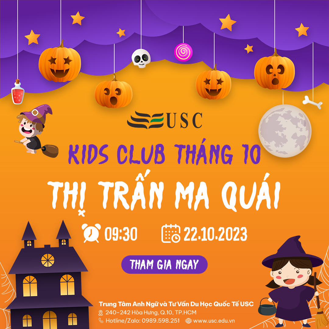 KIDS CLUB HALLOWEEN: THỊ TRẤN MA QUÁI CHÍNH THỨC MỞ CỬA