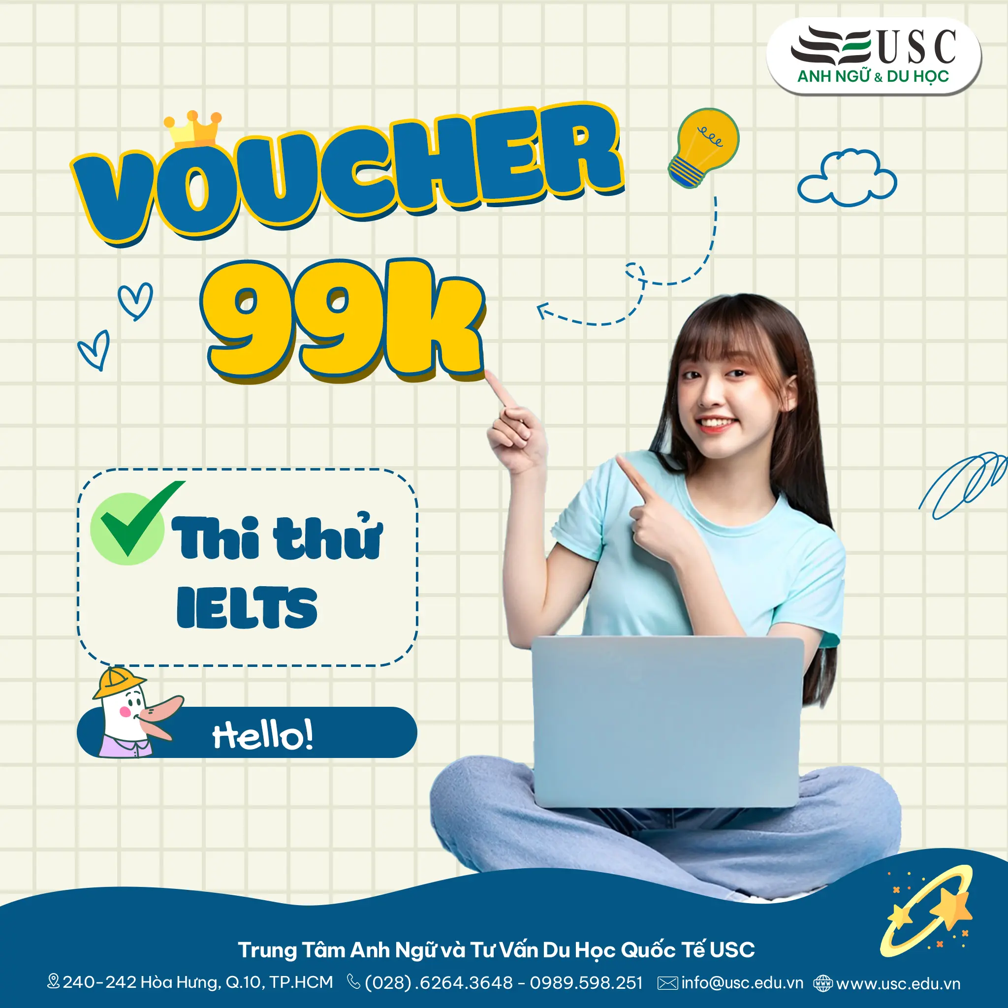 TRẢI NGHIỆM BÀI THI IELTS TRÊN MÁY TÍNH