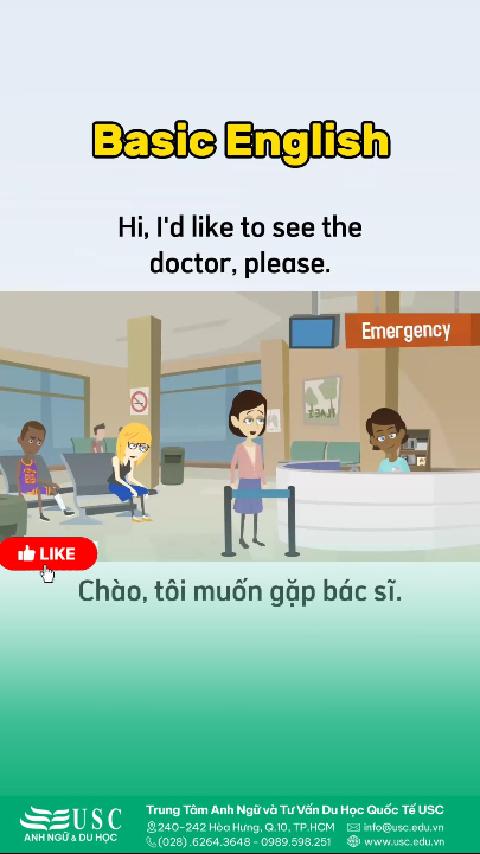 🎧 “Making a Doctor’s Appointment” – bài nghe tình huống quen thuộc trong IELTS Listening Part 1. 👉 Xem ngay bài mẫu của USC để nâng cao kỹ năng nghe hiểu, luyện hội thoại ngắn và tự tin đặt lịch hẹn bằng tiếng Anh.