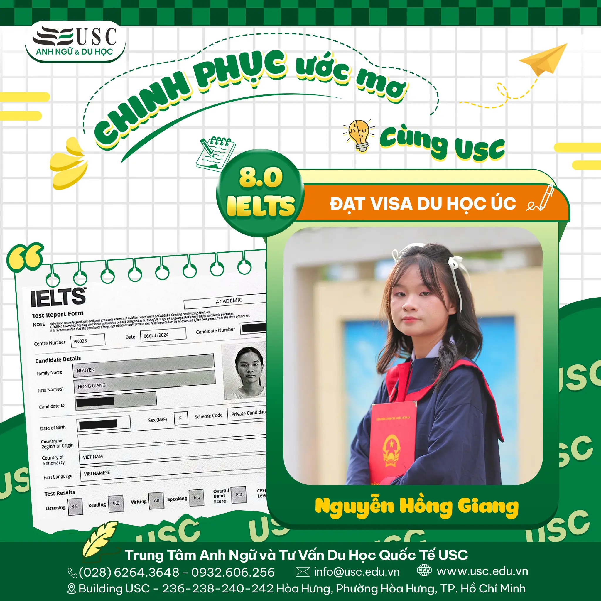 CHIA SẺ THẬT TỪ HỌC VIÊN USC