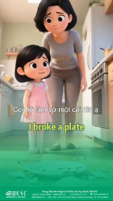 🥰 Khi cha mẹ chọn yêu thương thay vì la mắng, đứa trẻ sẽ học cách đối diện với lỗi sai bằng sự dũng cảm. 🎧 Cùng USC luyện nghe tiếng Anh và khám phá thêm những câu chuyện về tình yêu, sự đồng cảm và cách giáo dục bằng trái tim.