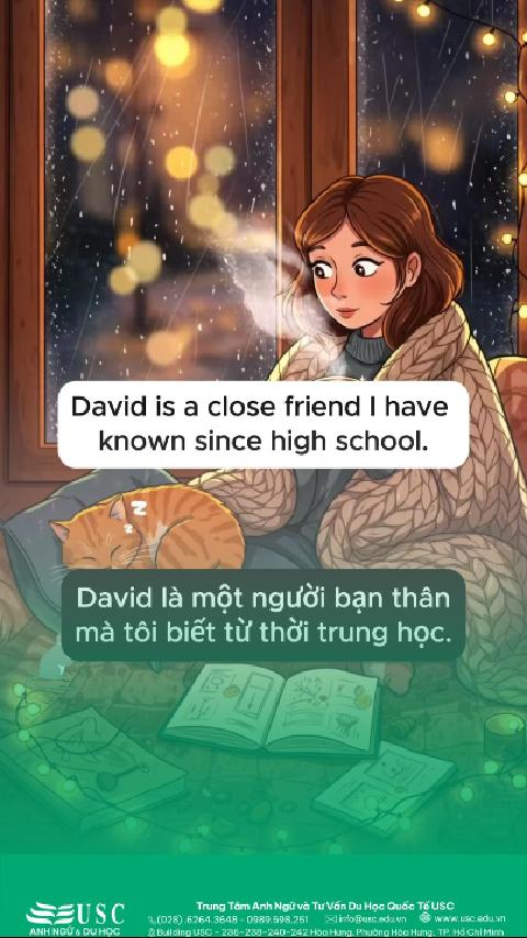💕 Nếu phải mô tả người bạn thân nhất, bạn sẽ nói điều gì đầu tiên? 🎧 Luyện nghe tiếng Anh cùng USC và mở rộng vốn từ miêu tả cho bài thi IELTS Speaking Part 2!