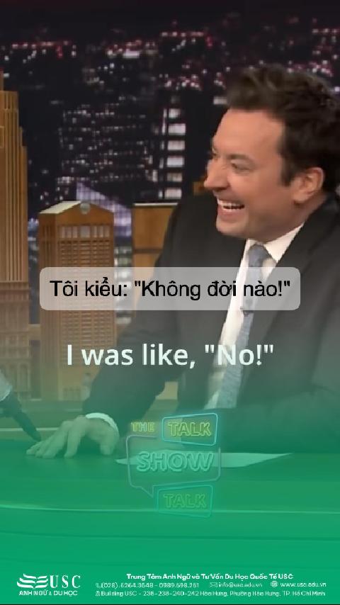 🎥 Cùng USC luyện nghe tiếng Anh qua màn đối thoại hài hước của Emily và con gái trong The Tonight Show Starring Jimmy Fallon. 🤣 Emily: “Nó là water.” – Con gái: “Waterrr!”