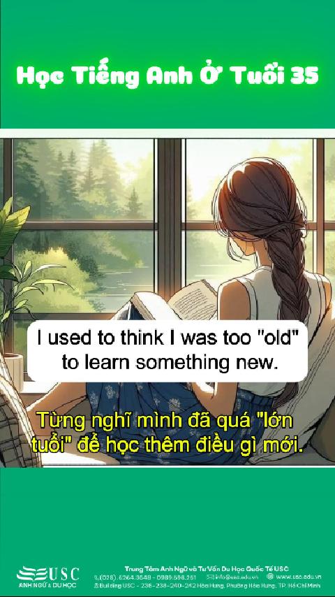 📖📚 Đôi khi chúng ta dừng lại quá lâu để quên mất mình vẫn có thể bắt đầu lại. 🎧 Cùng USC luyện nghe tiếng Anh vài phút mỗi ngày để tìm lại sự tự tin của bạn!