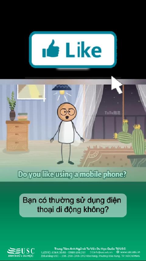 “Do you like using a mobile phone?” – câu hỏi khiến nhiều bạn trả lời lan man và mất điểm oan! 👉 Hãy cùng USC luyện nghe tiếng Anh để ăn trọn điểm phần thi IELTS Speaking Part 1.